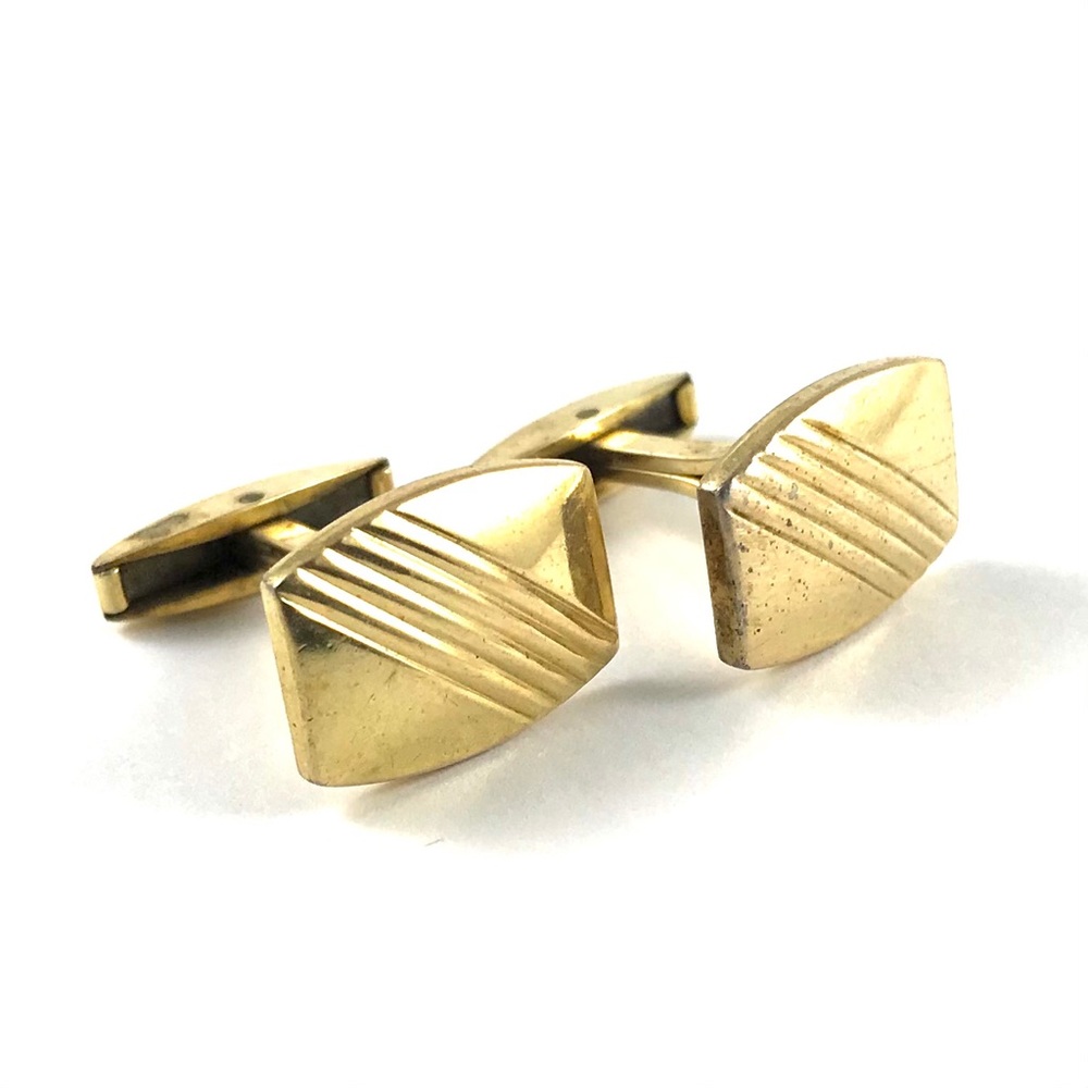 Stunning Hadley Vintage Gold Tone Men’s Cufflinks